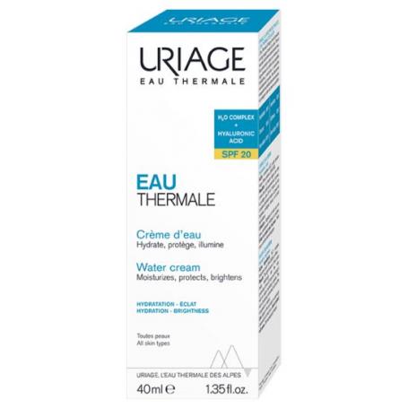 Thermaal water creme d eau SPF20 van Uriage