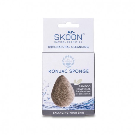 Skoon Konjac Sponge - Bamboo Charcoal