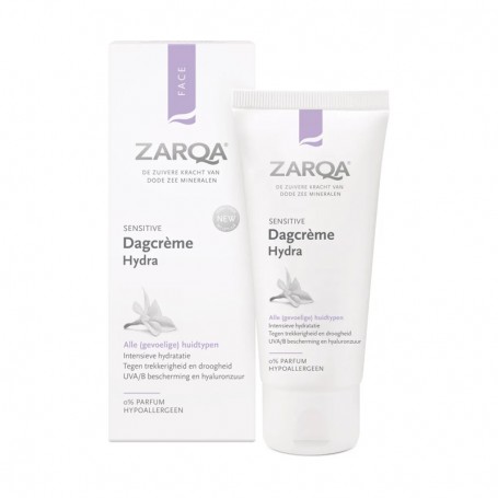 Zarqa Sensitive Dagcreme Hydra (50 ml) van Zarqa