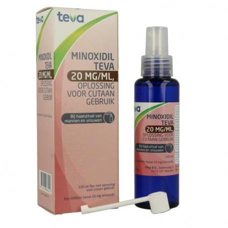 Minoxidil 20mg/ml oplossing van Teva