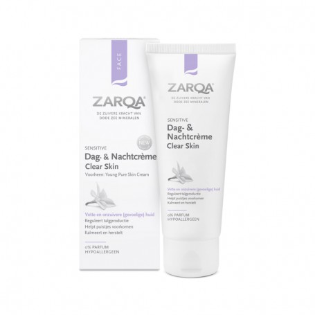 Young dag en nachtcreme clear skin van Zarqa