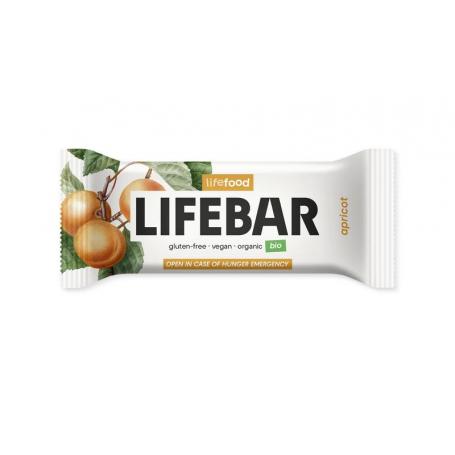 Lifebar abrikoos bio raw van Lifefood
