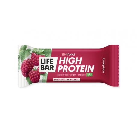 Lifebar proteine framboos bio van Lifefood