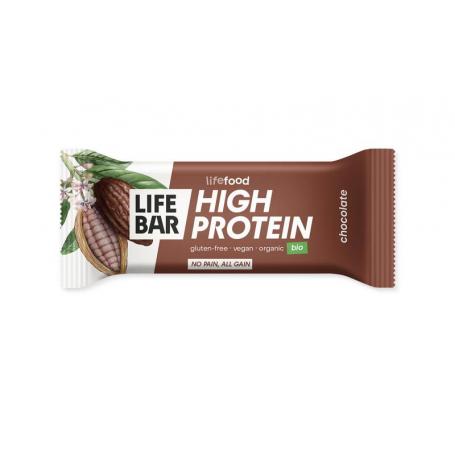 Lifebar proteine chocolade bio van Lifefood