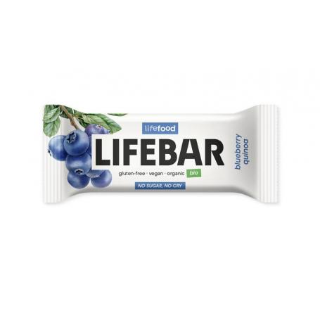 Lifebar blueberry quinoa bio raw van Lifefood