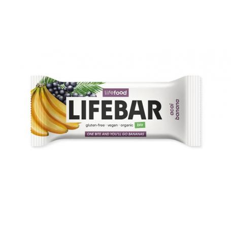 Lifebar acai banana bio raw van Lifefood