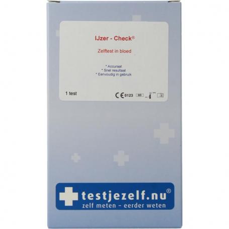 IJzer check zelftest van Testjezelf.nu
