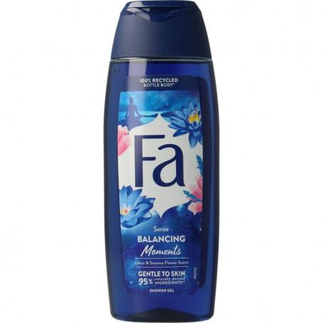 Showergel balancing moments van FA
