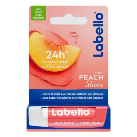 Fruity peach shine van Labello