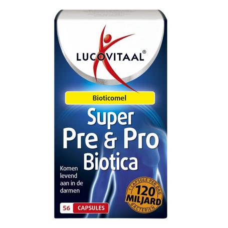 Super pre & probiotica 120 miljard van Lucovitaal
