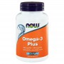 NOW Omega-3 Plus (60 softgels) van NOW