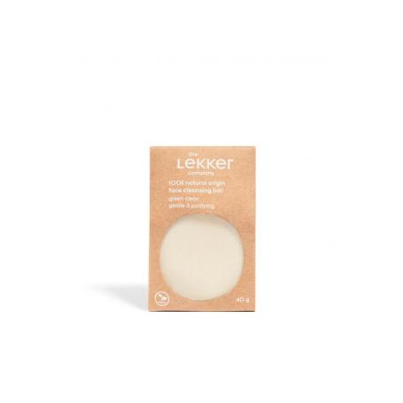 Face bar green clean van Lekker Company