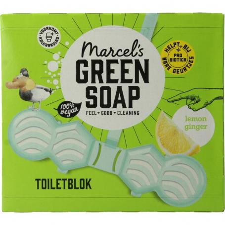 Toiletblok citroen & gember van Marcel's GR Soap