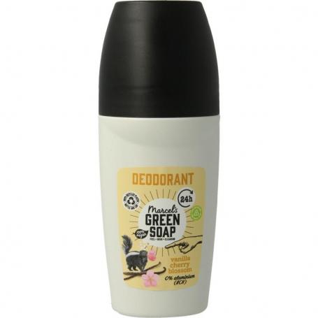 Deoroller vanilla cherryblossom van Marcel's GR Soap