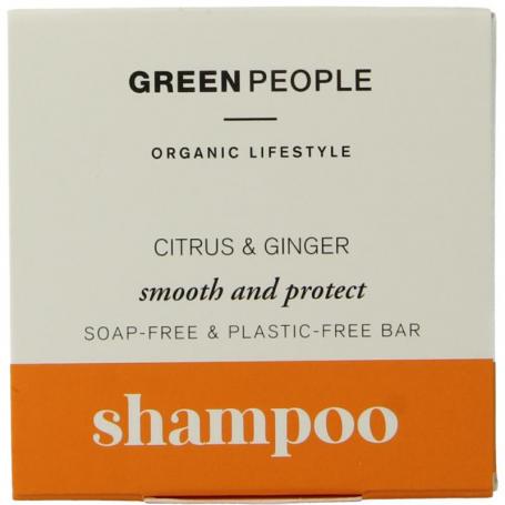 Green People Shampoo bar citrus & ginger (50 gram) van Green People