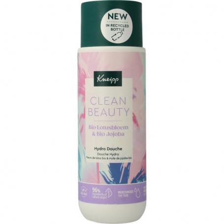 Clean beauty shower lotus jojoba van Kneipp