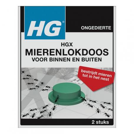 HG X mierenlokdoos binnen en buiten van HG