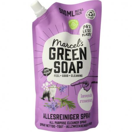 Allesreiniger lavendel & rozemarijn navulling van Marcel's GR Soap