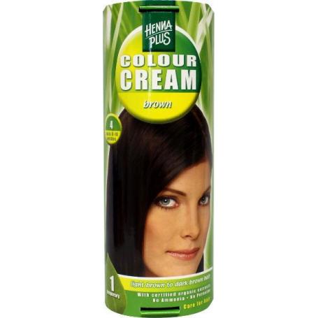 Colour cream 4 brown van Henna Plus