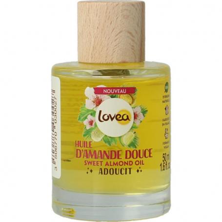 Sweet almond oil softens van Lovea