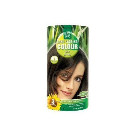 Long lasting colour 5 light brown van Henna Plus