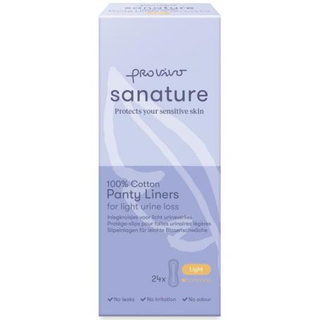 Pro vivo incontinentie inlegkruisjes light van Sanature