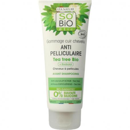Haarscrub anti roos tea tree van So Bio Etic