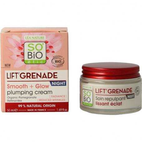 Lift grenade night cream van So Bio Etic