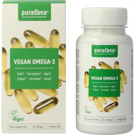 Vegan omega-3 algenolie van Purasana