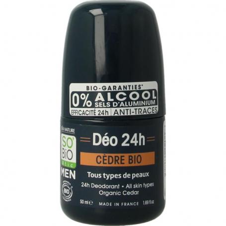 Deo for men 3 in 1 cedar van So Bio Etic