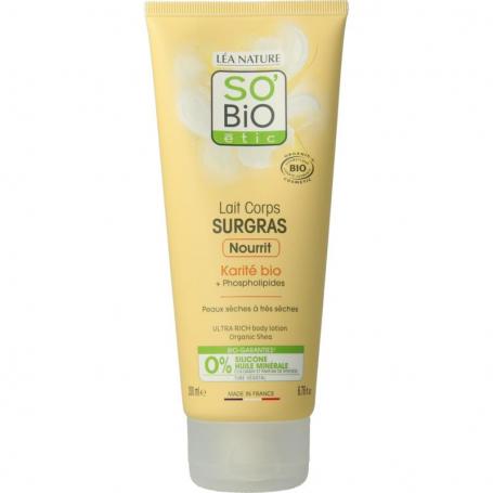 Bodylotion ultra rich shea butter van So Bio Etic