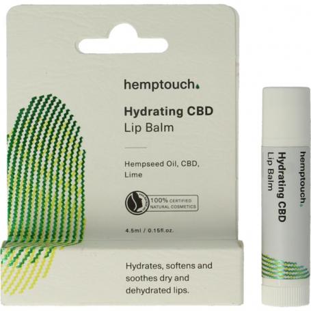 Hydrating lip balm van Hemptouch