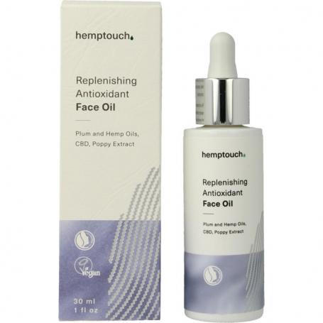 Replenishing anti oxidant face oil van Hemptouch