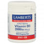 Lamberts Vitamine D3 2000IE (120 capsules) van Lamberts