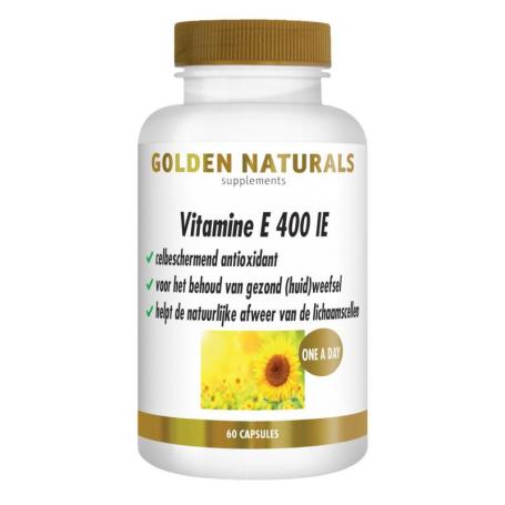 Vitamine E 400IE van Golden Naturals