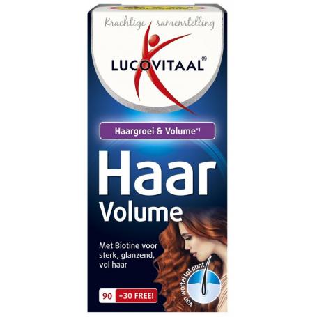 Haar volume max verpakking van Lucovitaal