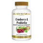 Golden Naturals Cranberry & probiotica (180 capsules) van Golden Naturals