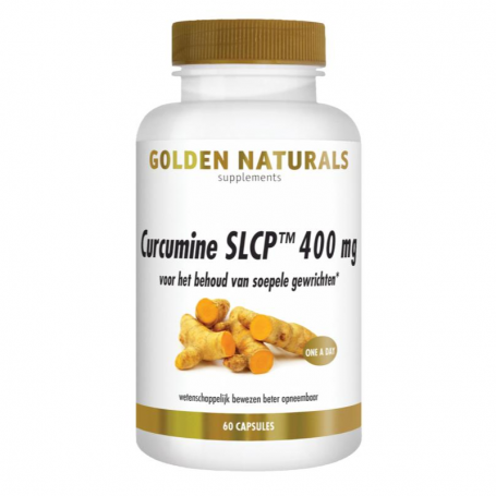 Golden Naturals Curcumine SLCP 400mg (60 capsules) van Golden Naturals