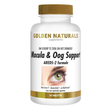 Golden Naturals Macula & Oog support (60 tabletten) van Golden Naturals