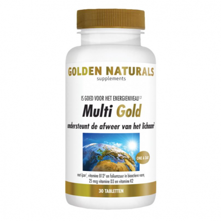 Golden Naturals Multi gold (30 tabletten) van Golden Naturals