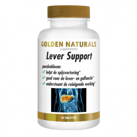 Golden Naturals Lever support (60 tabletten) van Golden Naturals