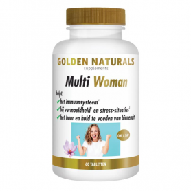 Golden Naturals Calcium & vitamine D3 (120 tabletten) van Golden Naturals