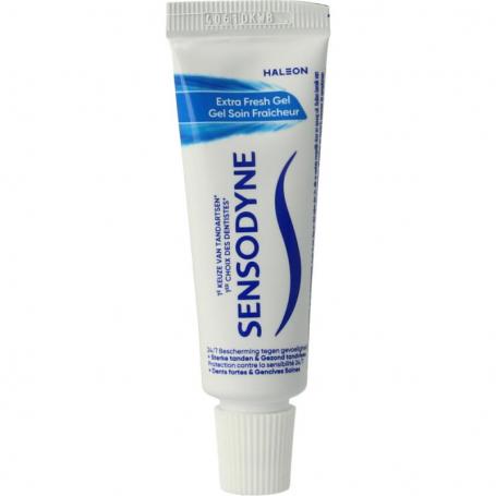 Tandpasta extra fresh gel mini van Sensodyne