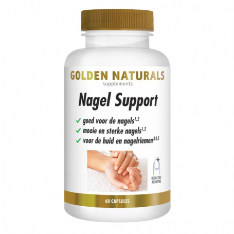 Golden Naturals Nagel support (60 capsules) van Golden Naturals