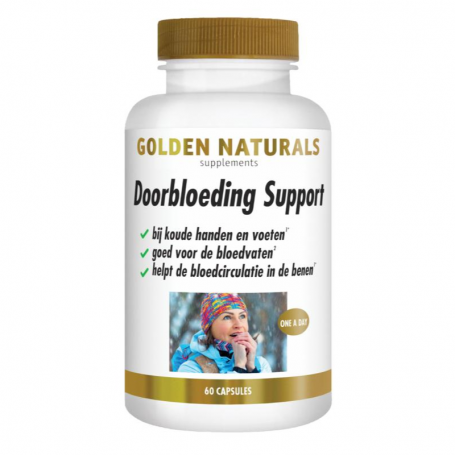 Golden Naturals Doorbloeding support (60 capsules) van Golden Naturals