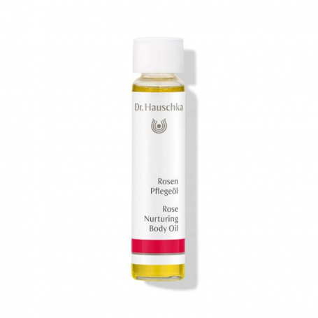 Dr Hauschka Bodyolie rozen mini (10ml) van Hauschka