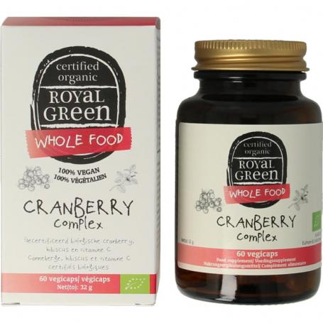 Royal Green Cranberry complex bio (60 capsules) van Royal Green