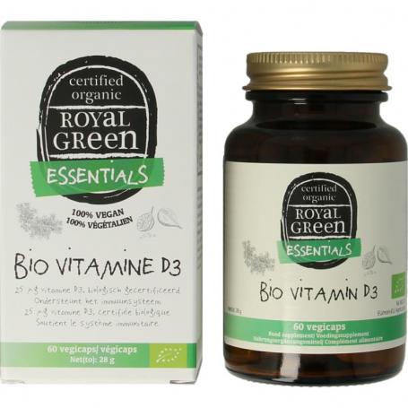 Royal Green Vitamine D3 bio (60 capsules) van Royal Green