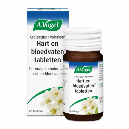 A Vogel Crataegus + valeriaan tabletten (80st) van A Vogel