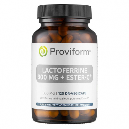 Proviform Lactoferrine 300mg + ester C (120 capsules) van Proviform